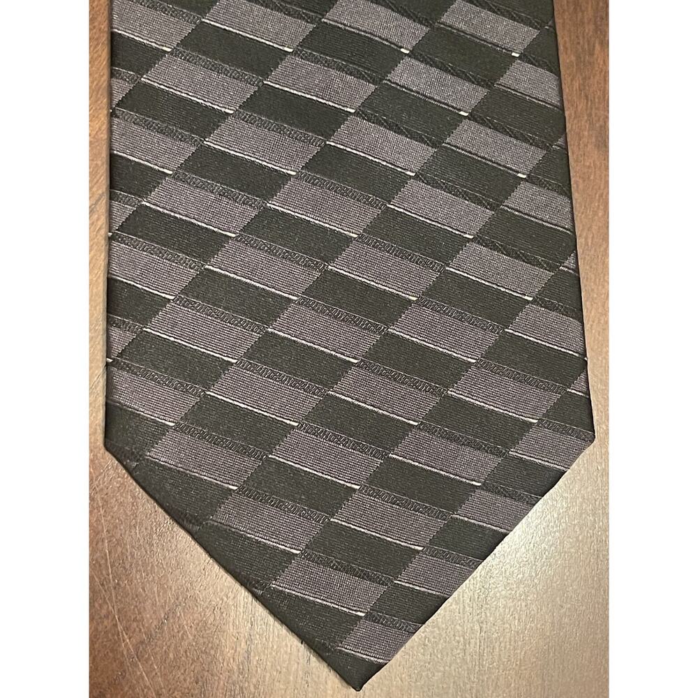 Rafael Rome New Black Hand Made 100% Silk Men’s Neck Tie Made In China